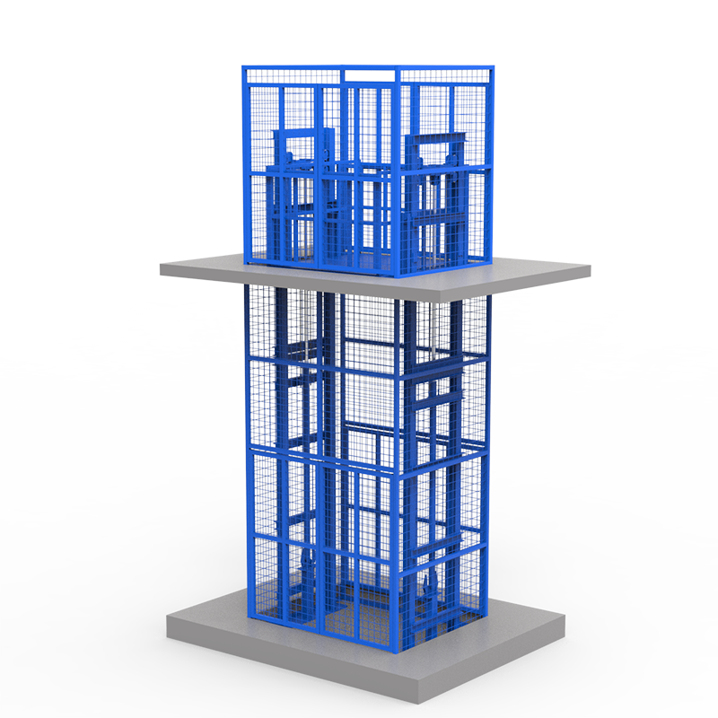 What should I do if the warehouse elevator lift is easy to come out?