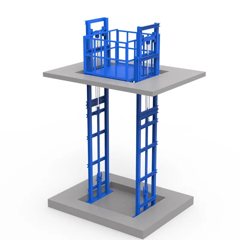  Four Post Cargo Lift