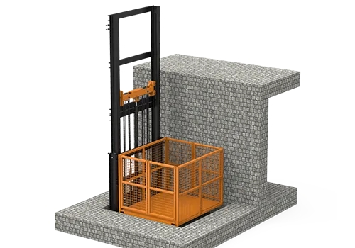 High Grade Parts Ensure High Quality of two post cargo lift